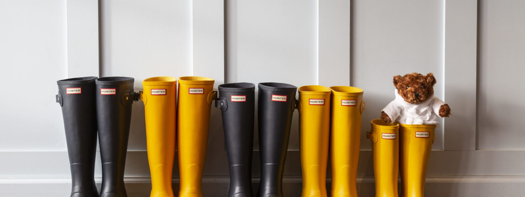 Hunter Wellington Boots now available from Reception