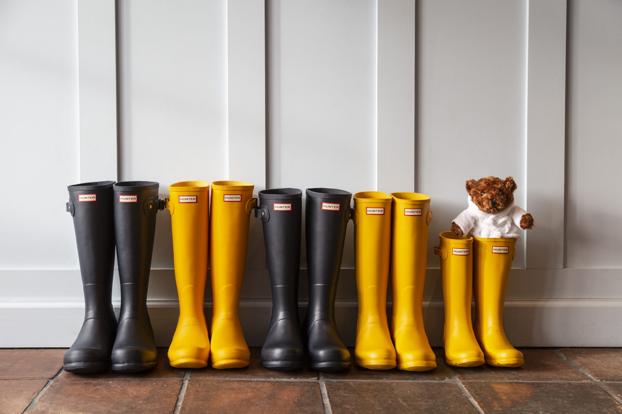 Hunter Wellington Boots now available from Reception